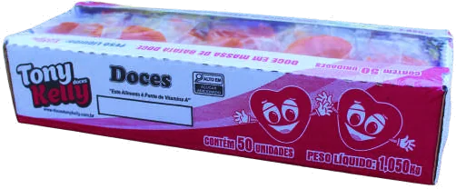 Doce de batata doce, Caixa AB coração