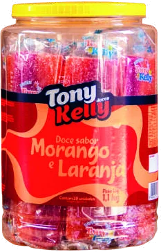 Geleia de frutas Tony Kelly em pote
